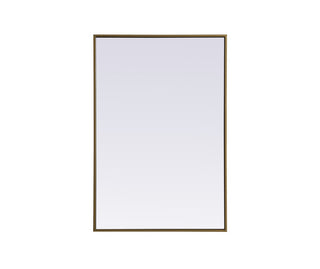 Elegant Lighting - MR42436BR - Mirror - Eternity - Brass