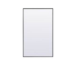 Elegant Lighting - MR4FL3660BK - Mirror - Eternity - Black