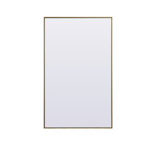 Elegant Lighting - MR4FL3660BR - Mirror - Eternity - Brass