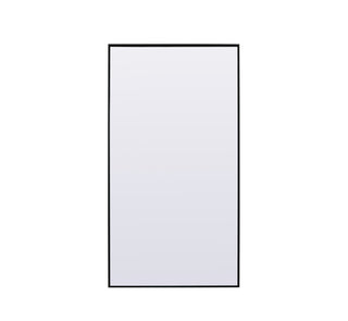 Elegant Lighting - MR4FL3672BK - Mirror - Eternity - Black