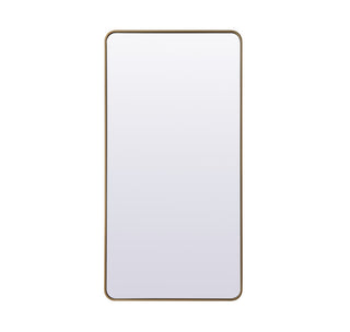 Elegant Lighting - MR80FL3060BR - Mirror - Evermore - Brass