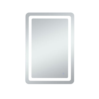 Elegant Lighting - MRE32440 - LED Mirror - Genesis - Glossy white