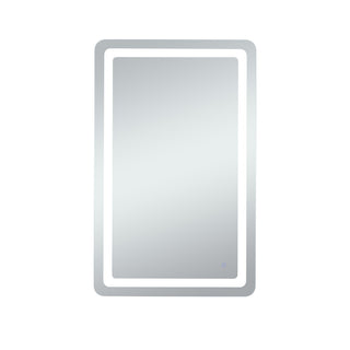 Elegant Lighting - MRE33048 - LED Mirror - Genesis - Glossy white