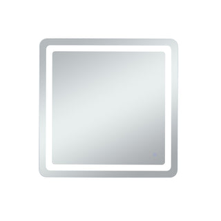 Elegant Lighting - MRE33636 - LED Mirror - Genesis - Glossy white