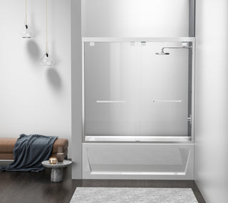 Elegant Lighting - TD333-6060PCH - Tub Door - Trenton - Polished Chrome