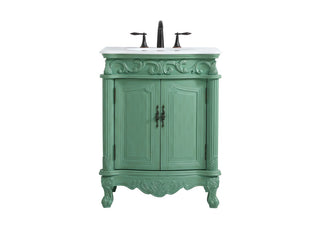 Elegant Lighting - VF-1008VM-VW - Single Bathroom Vanity - Danville - Vintage mint