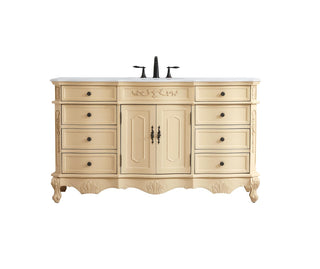 Elegant Lighting - VF10160LT-VW - Single Bathroom Vanity - Danville - Light antique beige