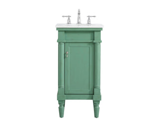 Elegant Lighting - VF13018VM-VW - Single Bathroom Vanity - Lexington - Vintage mint