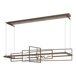 Hubbardton Forge - 139754-LED-STND-05-AQ - Summer LED Pendant - Four Seasons - Bronze
