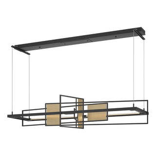 Hubbardton Forge - 139754-LED-STND-10-84 - Summer LED Pendant - Four Seasons - Black