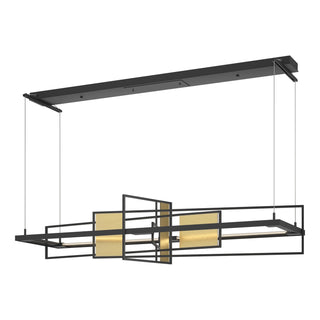 Hubbardton Forge - 139754-LED-STND-10-86 - Summer LED Pendant - Four Seasons - Black