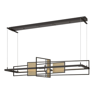 Hubbardton Forge - 139754-LED-STND-14-84 - Summer LED Pendant - Four Seasons - Oil Rubbed Bronze