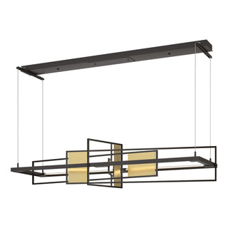 Hubbardton Forge - 139754-LED-STND-14-86 - Summer LED Pendant - Four Seasons - Oil Rubbed Bronze