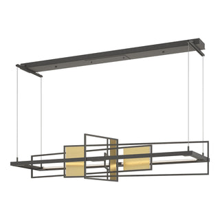 Hubbardton Forge - 139754-LED-STND-20-86 - Summer LED Pendant - Four Seasons - Natural Iron