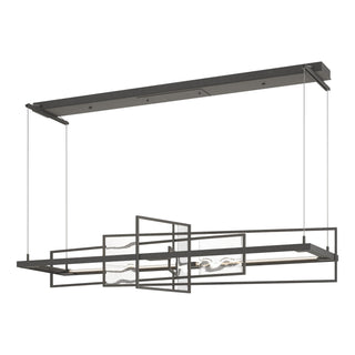 Hubbardton Forge - 139754-LED-STND-20-AQ - Summer LED Pendant - Four Seasons - Natural Iron