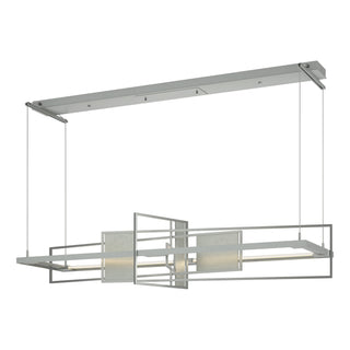Hubbardton Forge - 139754-LED-STND-82-82 - Summer LED Pendant - Four Seasons - Vintage Platinum