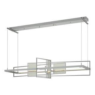 Hubbardton Forge - 139754-LED-STND-82-85 - Summer LED Pendant - Four Seasons - Vintage Platinum