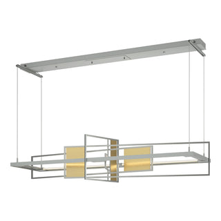 Hubbardton Forge - 139754-LED-STND-82-86 - Summer LED Pendant - Four Seasons - Vintage Platinum