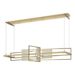 Hubbardton Forge - 139754-LED-STND-86-85 - Summer LED Pendant - Four Seasons - Modern Brass