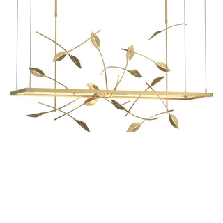 Hubbardton Forge - 139756-LED-SHRT-86 - Autumn LED Pendant - Four Seasons - Modern Brass