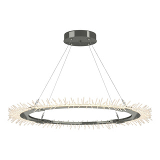 Hubbardton Forge - 139772-LED-STND-85 - Anemone Circular LED Pendant - Anemone - Sterling