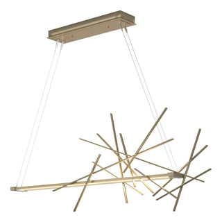 Hubbardton Forge - 139778-LED-STND-84 - Cascade LED Pendant - Cascade - Soft Gold