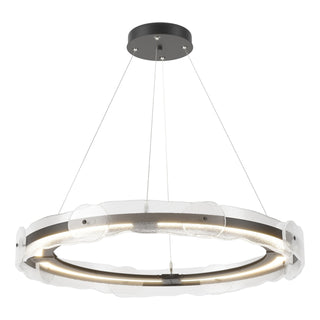 Hubbardton Forge - 139780-LED-STND-10-ZM0518 - Solstice LED Pendant - Solstice - Black