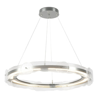 Hubbardton Forge - 139780-LED-STND-82-ZM0518 - Solstice LED Pendant - Solstice - Vintage Platinum