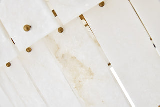 Simone LED Chandelier in Burnished Gold