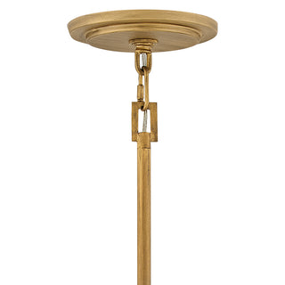 Simone LED Chandelier in Burnished Gold