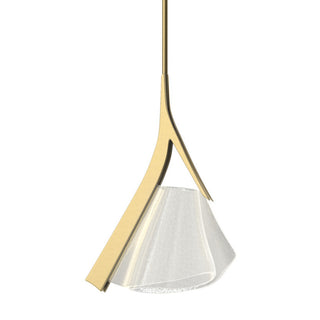 Hubbardton Forge - 139845-LED-MULT-86 - Mobius LED Mini Pendant - Mobius - Modern Brass