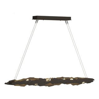 Hubbardton Forge - 139860-LED-STND-05-CR - Trove LED Pendant - Trove - Bronze