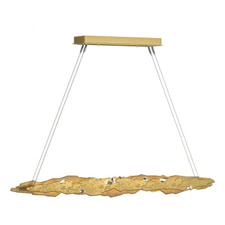 Hubbardton Forge - 139860-LED-STND-86-CR - Trove LED Pendant - Trove - Modern Brass