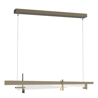 Hubbardton Forge - 139901-LED-STND-84-ZQ0640 - Tenon LED Pendant - Tenon - Soft Gold