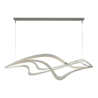 Hubbardton Forge - 139905-LED-STND-85 - Crossing Waves LED Pendant - Crossing Waves - Sterling