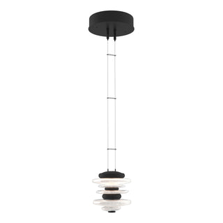 Hubbardton Forge - 139970-LED-STND-10 - Cairn Mini Pendant - Cairn - Black