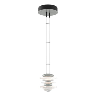 Hubbardton Forge - 139970-LED-STND-82 - Cairn Mini Pendant - Cairn - Vintage Platinum