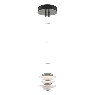 Hubbardton Forge - 139970-LED-STND-85 - Cairn Mini Pendant - Cairn - Sterling