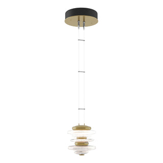 Hubbardton Forge - 139970-LED-STND-86 - Cairn Mini Pendant - Cairn - Modern Brass