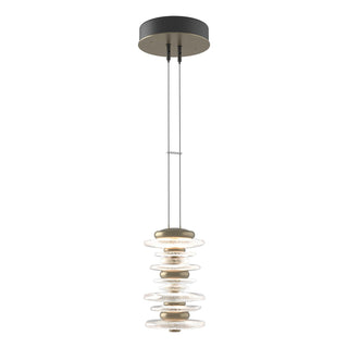 Hubbardton Forge - 139973-LED-STND-84 - Cairn Large Mini Pendant - Cairn - Soft Gold