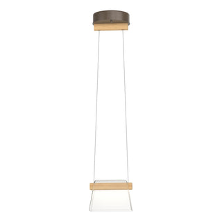 Hubbardton Forge - 151060-LED-STND-05-WD-ZM0560 - Cowbell LED Mini Pendant - Cowbell - Bronze