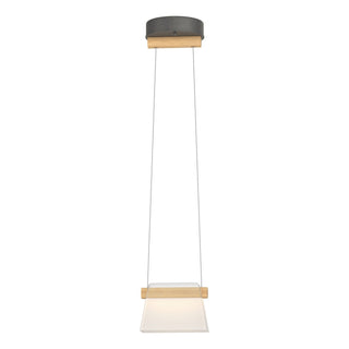 Hubbardton Forge - 151060-LED-STND-20-WD-YE0560 - Cowbell LED Mini Pendant - Cowbell - Natural Iron
