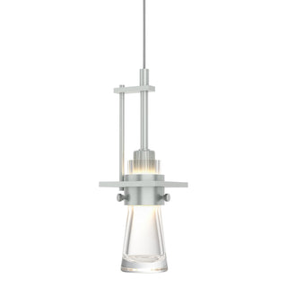 Hubbardton Forge - 161060-SKT-STND-82-ZM0343 - Erlenmeyer Low Voltage Mini Pendant - Erlenmeyer - Vintage Platinum