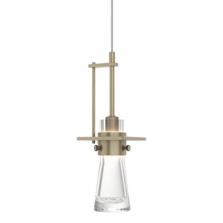Hubbardton Forge - 161065-SKT-STND-84-ZM0349 - Erlenmeyer Large Low Voltage Mini Pendant - Erlenmeyer - Soft Gold