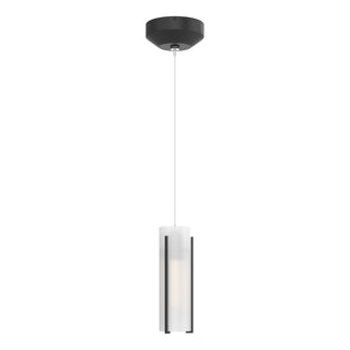 Hubbardton Forge - 161180-SKT-STND-10-GG0065 - Exos Glass Low Voltage Mini Pendant - Exos Glass - Black