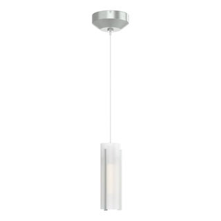 Hubbardton Forge - 161180-SKT-STND-82-GG0065 - Exos Glass Low Voltage Mini Pendant - Exos Glass - Vintage Platinum