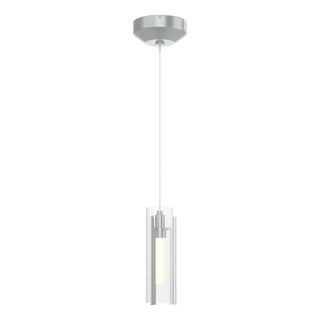 Hubbardton Forge - 161180-SKT-STND-82-ZM0065 - Exos Glass Low Voltage Mini Pendant - Exos Glass - Vintage Platinum