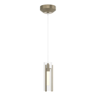 Hubbardton Forge - 161180-SKT-STND-84-ZM0065 - Exos Glass Low Voltage Mini Pendant - Exos Glass - Soft Gold