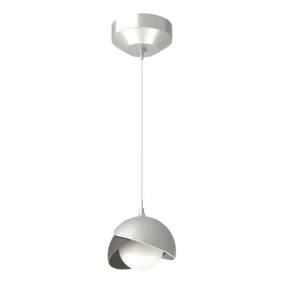 Hubbardton Forge - 161183-SKT-STND-82-20-GG0711 - Brooklyn Double Shade Low Voltage Mini Pendant - Brooklyn - Vintage Platinum