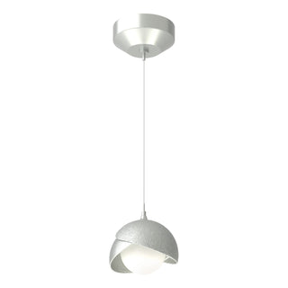 Hubbardton Forge - 161183-SKT-STND-82-82-GG0711 - Brooklyn Double Shade Low Voltage Mini Pendant - Brooklyn - Vintage Platinum